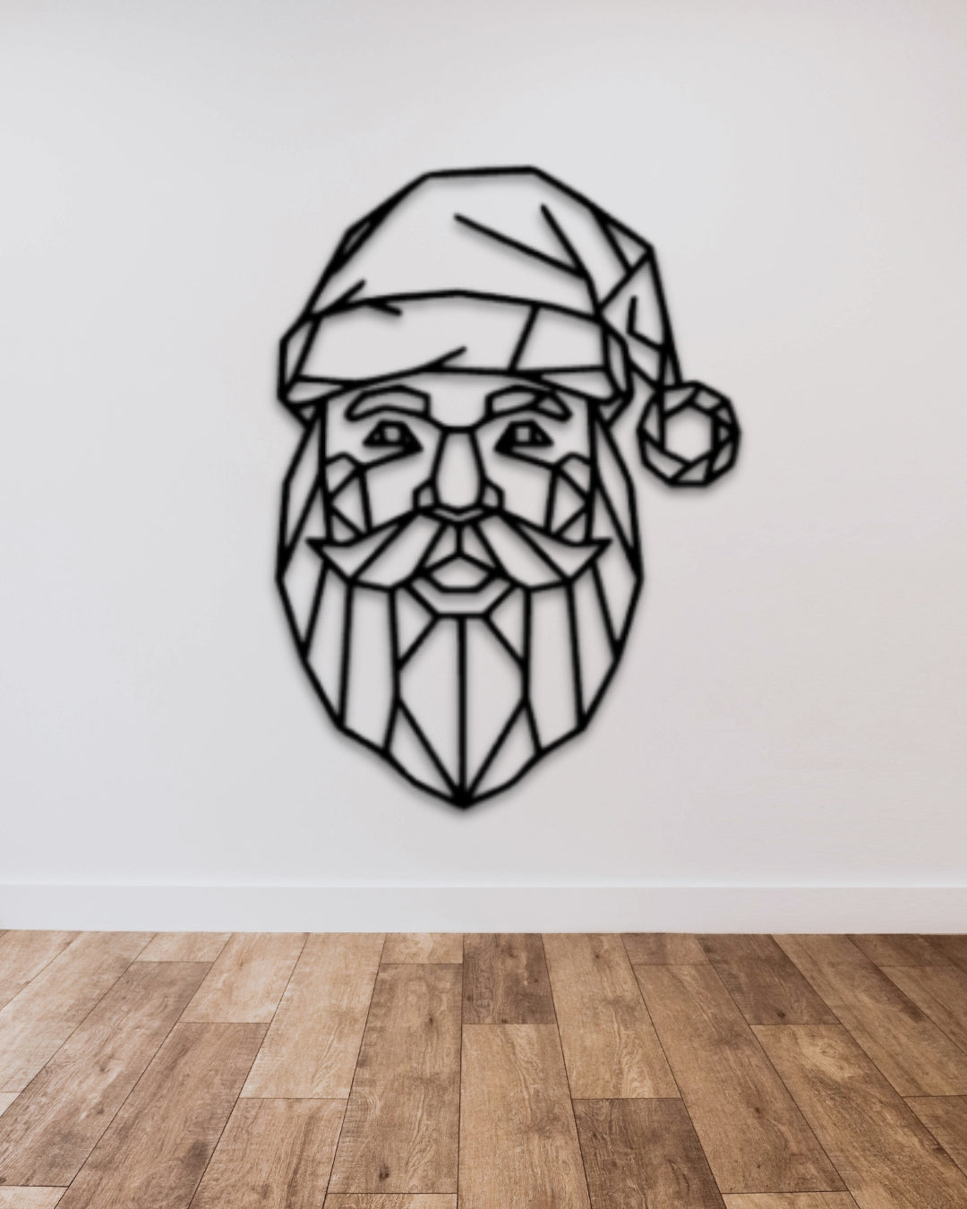 Santa Claus Silhouette Wall Art