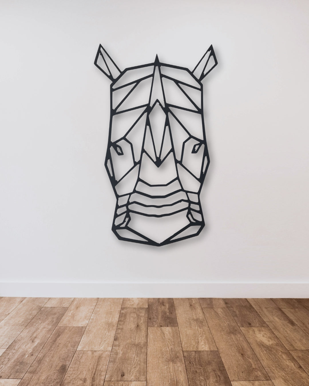 Majestic Rhino Profile Wall Art