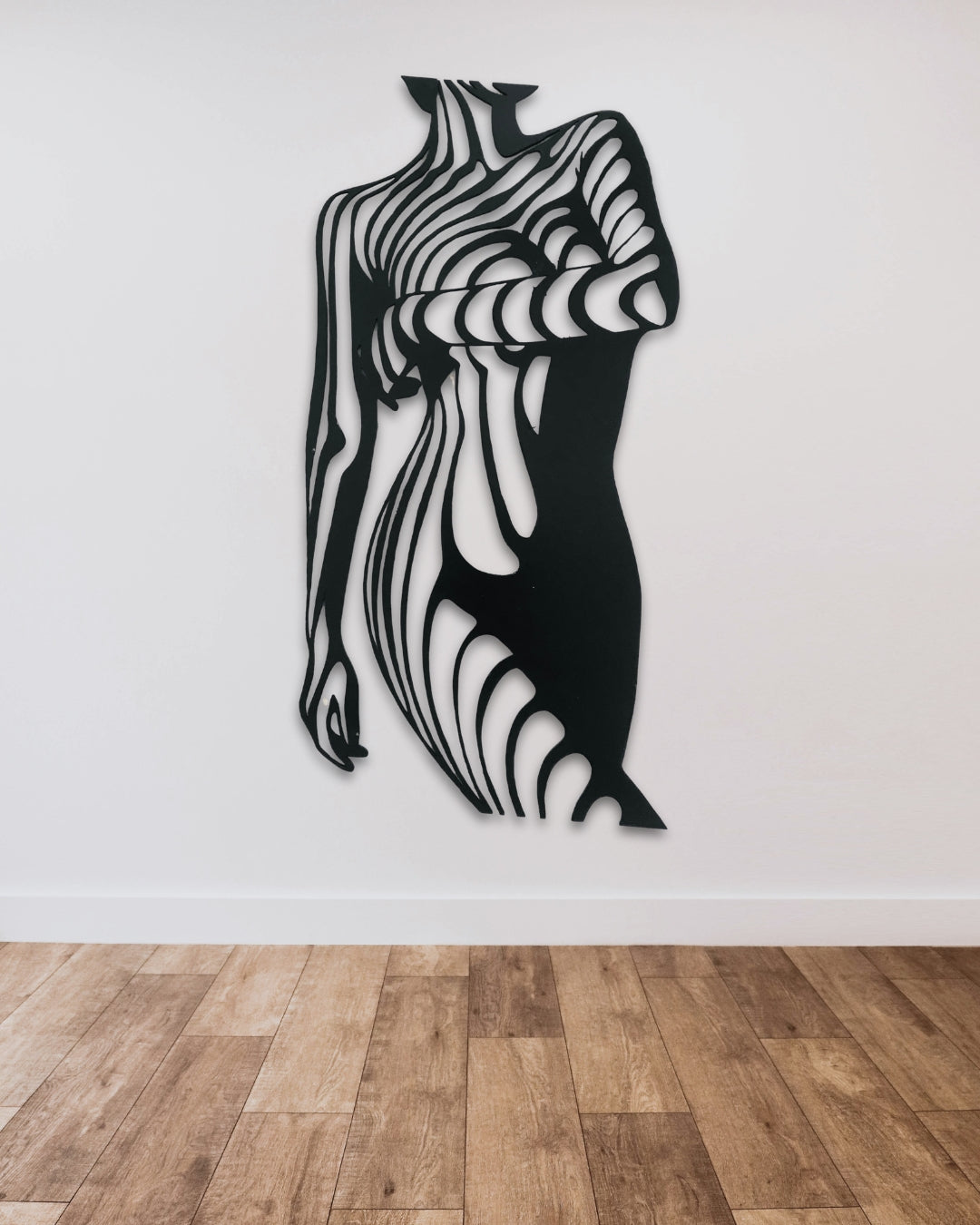 Abstract Woman Silhouette Wall Art
